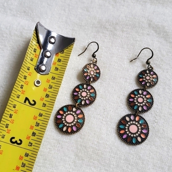 Y2K Vintage Boho  Earrings - Picture 4 of 5
